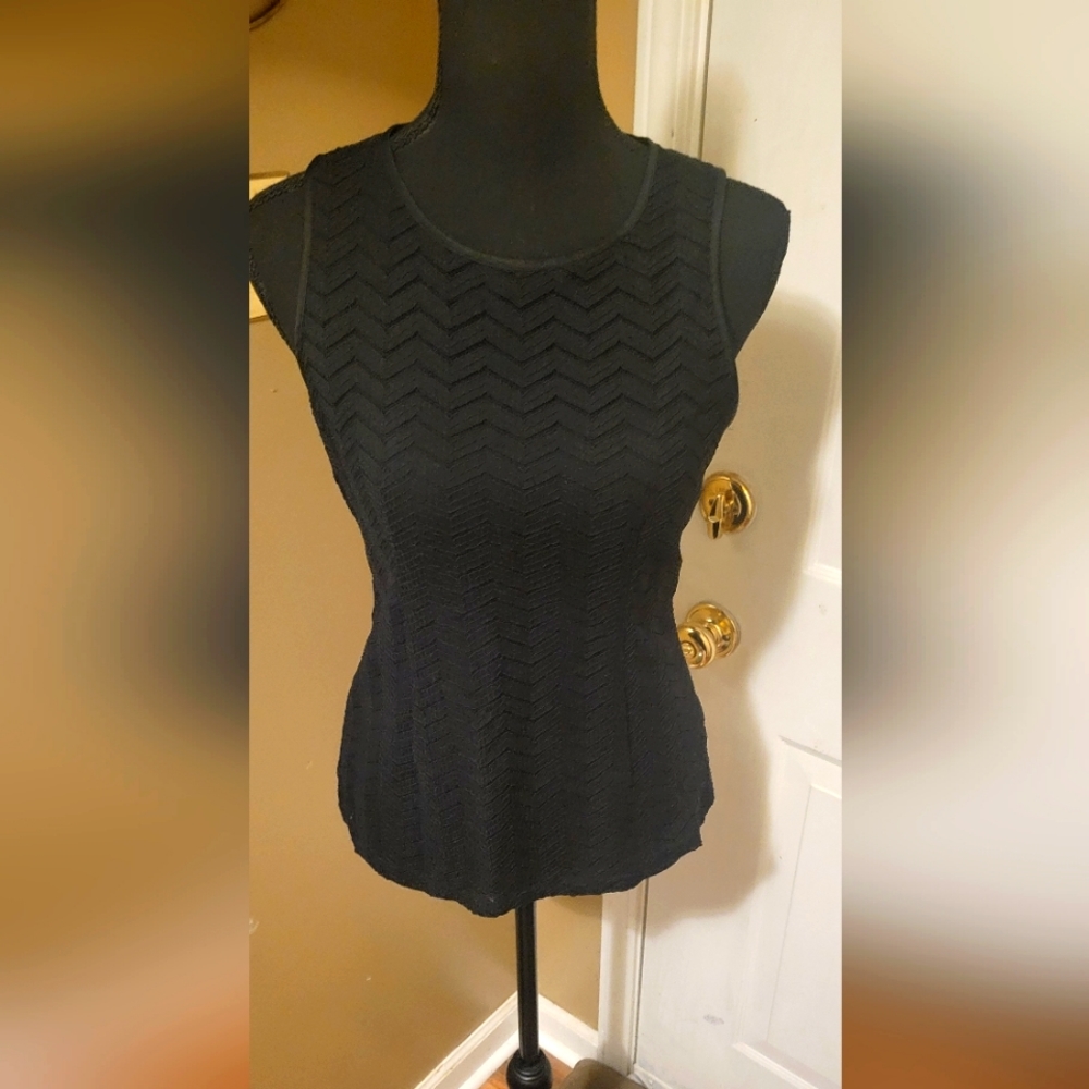 Banana Republic Black Sleeveless Top